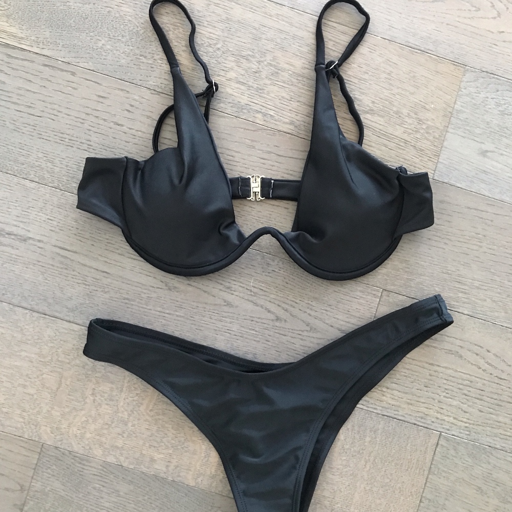 Zaful Black Bikini Set